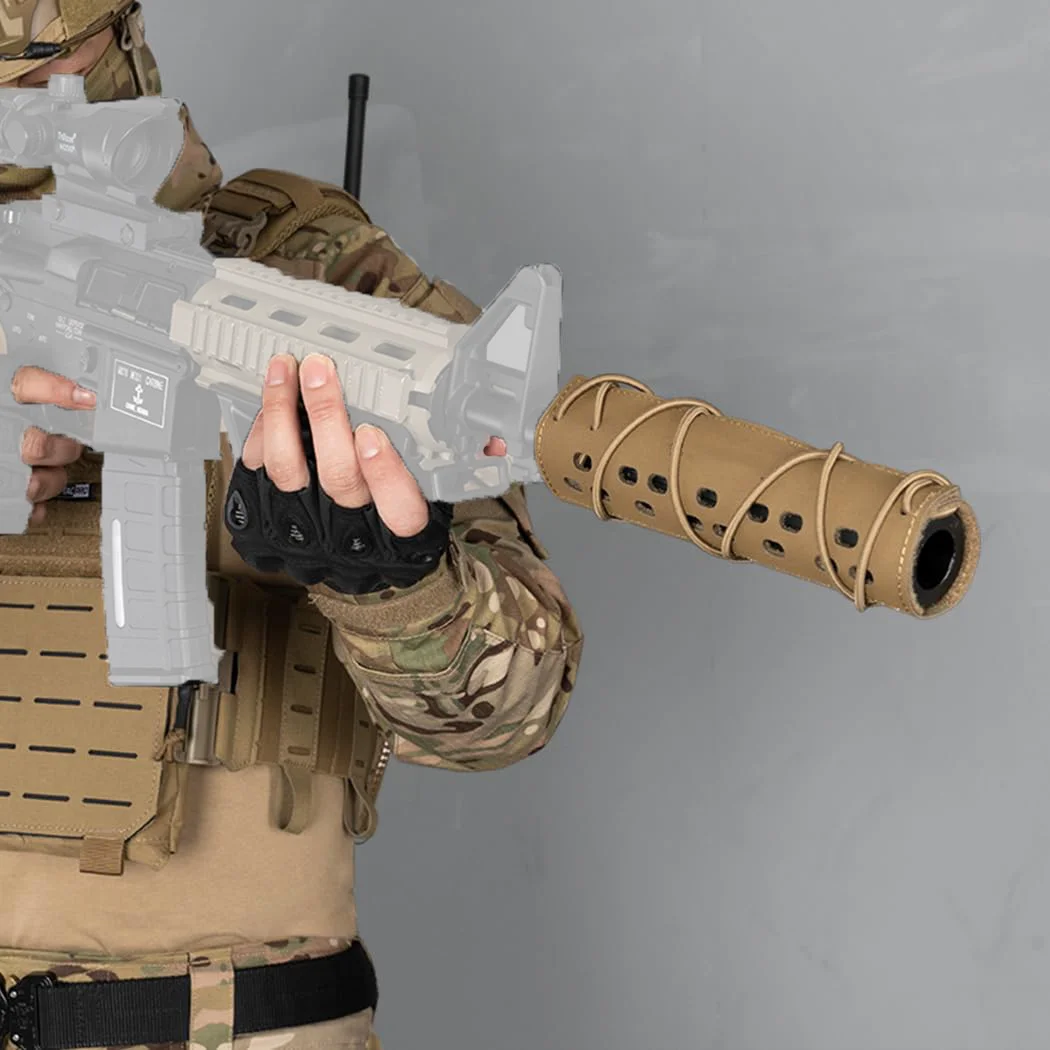 7 Zoll Tarnmuster 500D Verschleißfeste Nylon-Schutzhülle für Outdoor CS-Spiele – Detail 8