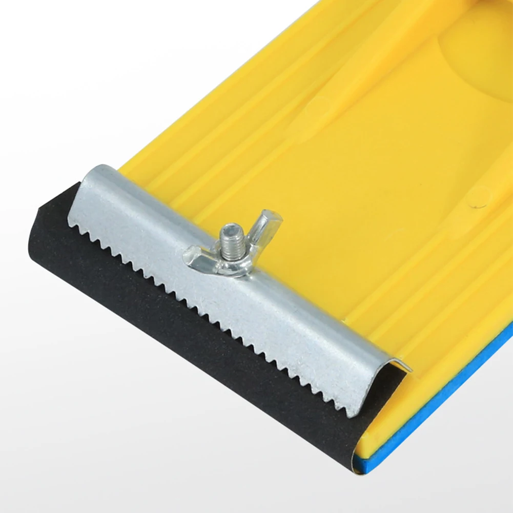 حامل ورق الصنفرة أداة تلميع البلاستيك اليد ساندر حامل الصنفرة الإطار كليب لرأس ساندر الصنفرة دريوال