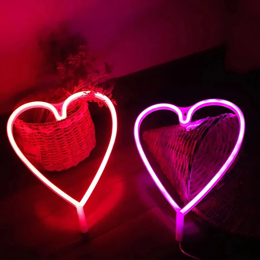 Imagem -04 - Led Neon Light Sign Logo Modeling Night Lamp 88 Estilos Decoração Quarto Parede Festa Casamento Colorido Presente de Natal Atacado Dropshipping