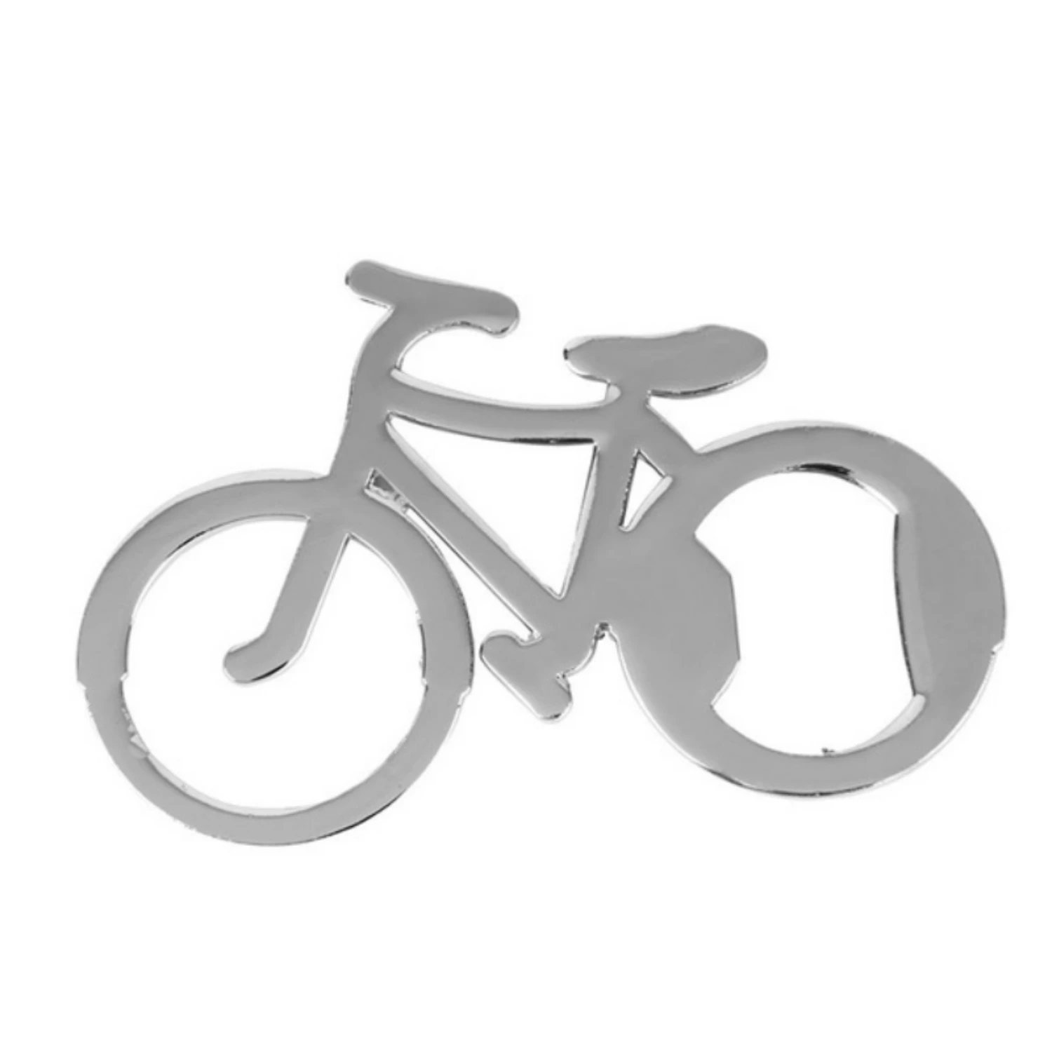 2 pces, abridor de garrafa, abridor de garrafa criativo da forma da bicicleta, abridor de garrafa de aço inoxidável, apropriado para ou doméstico, utensílios de bar para