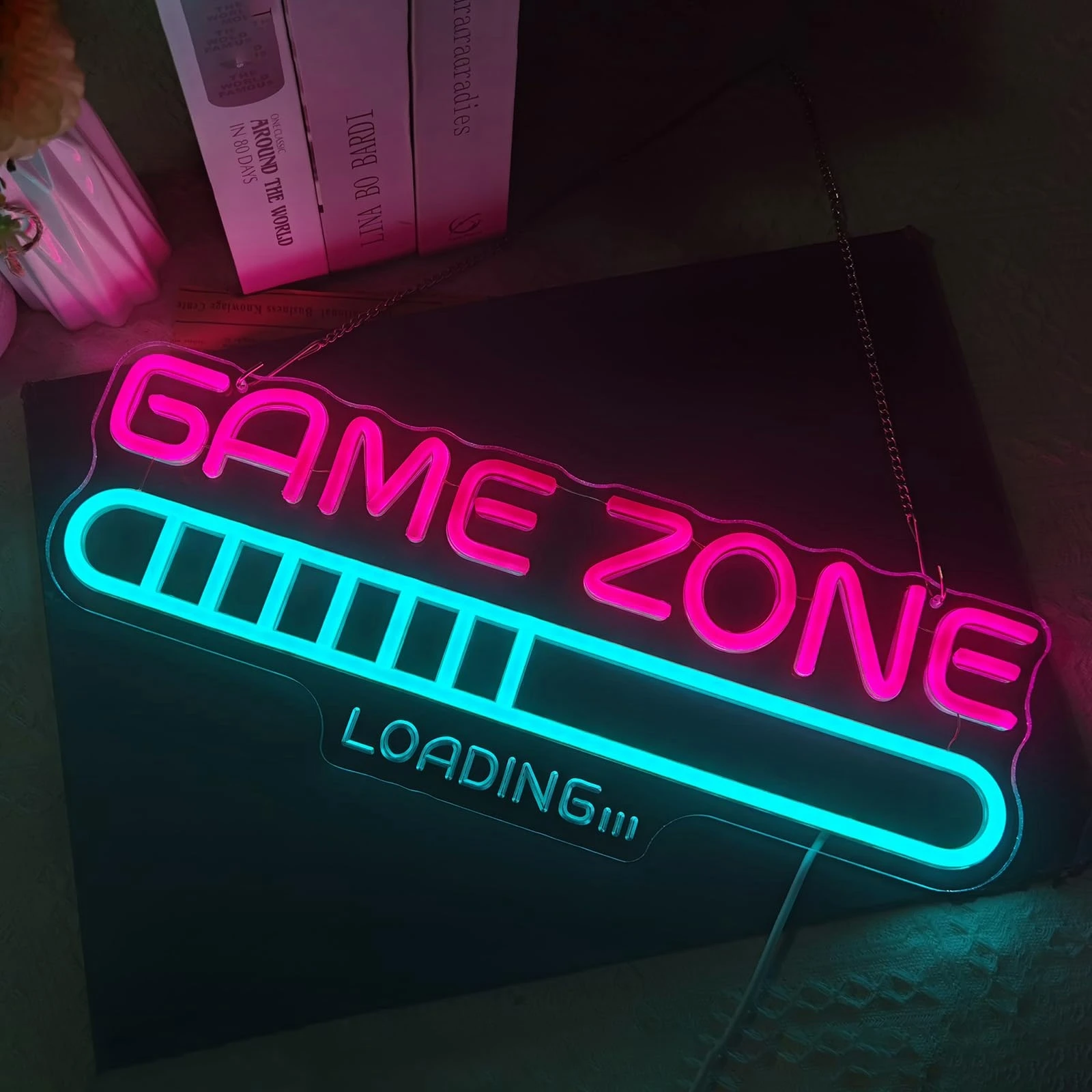 Sinal de néon personalizado sinal de led de néon para decoração de festa de aniversário de casamento nome personalizado led luz de néon arte da parede presente do quarto