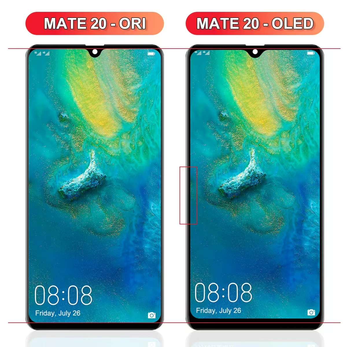 AMOLED Display for Huawei Mate 20 6.5 Inch
