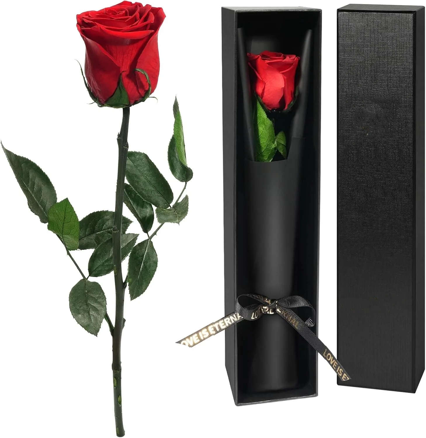

Single Stem Preserved Rose Gift for Women,Eternal Rose for Her,Mom Birthday Presents From Daughter Valentine's Day Flowers Gifts