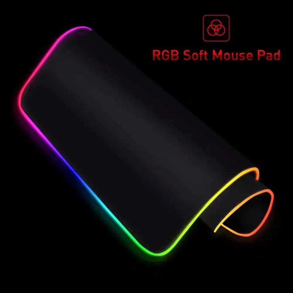 Imagem -06 - Honkai Star Rail Robin Rgb Mouse Pad Grande Gaming Mousepad Led Borracha Tapete de Mesa Laptop Desktop Game Pad Tamanho Máximo 50x100