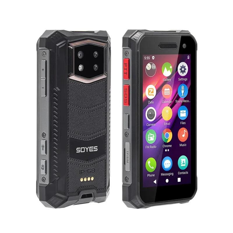 Imagem -03 - Touch Screen Octa Core 6gb 8gb Mais 256gb Android 11 Soyes-mini Rugged Smartphone Face id Unlock S10 Maxo Nfc 4g 3.5