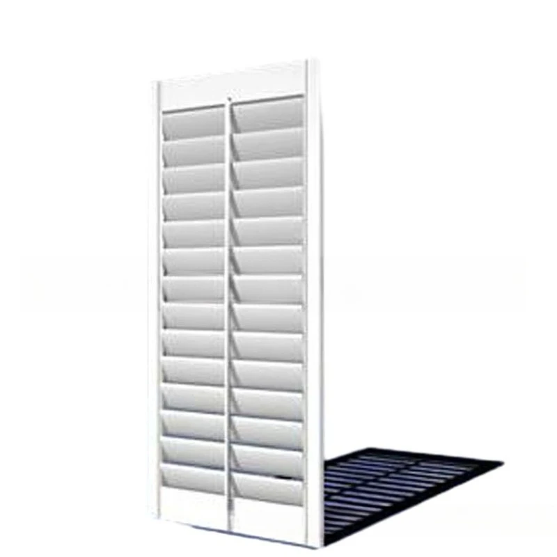 Wooden shutters, solid wood shutters, breathable windows PVC windows