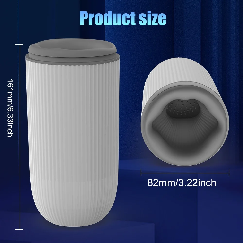 Peristaltic Trainer, Rotating Clip, Suction, Masturbation, Exercise, Vibration, Airplane Cup, Adult Sex Toy view 6