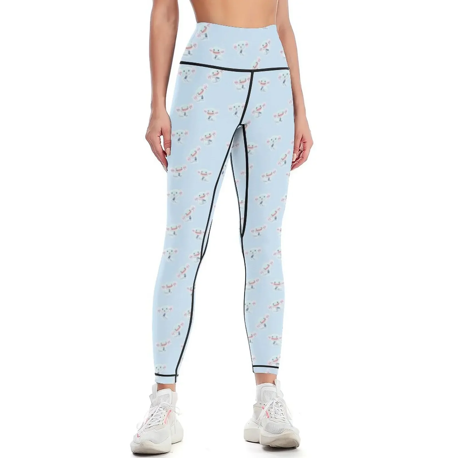 

Wooper! (Blue edition) Leggings Women's trousers Sportswear woman gym sports for high waist Womens Leggings