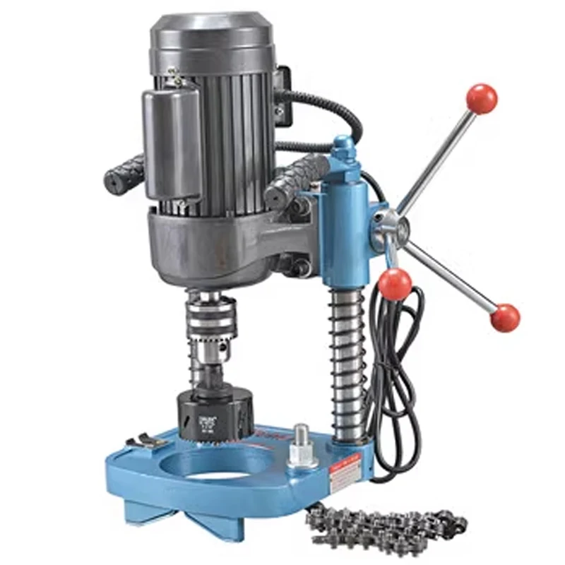 TWK-5B Electric hole punching machine four-way hole punching machine 2000W through-hole punching machine 220V