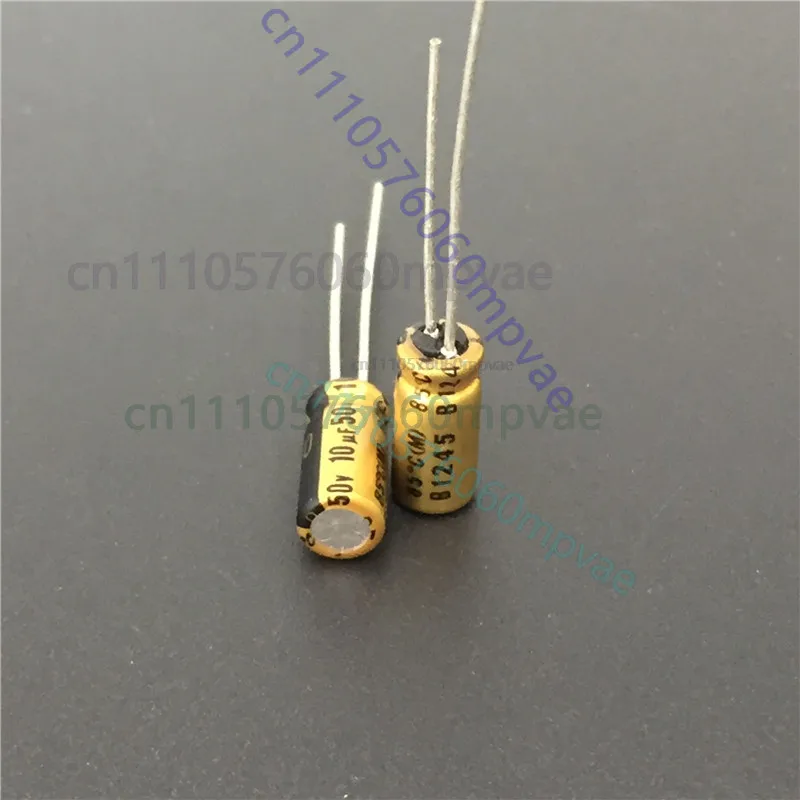 25pcs 10uF 50V NICHICON FG(Fine Gold) 5x11mm 50V10uF Top Grade Audio Capacitor