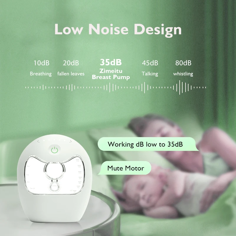 أفضل بيع التطبيق التحكم قوية خفيفة الوزن توفير الوقت تصميم جديد سيليكون الرضاعة الطبيعية مضخة الثدي واحدة