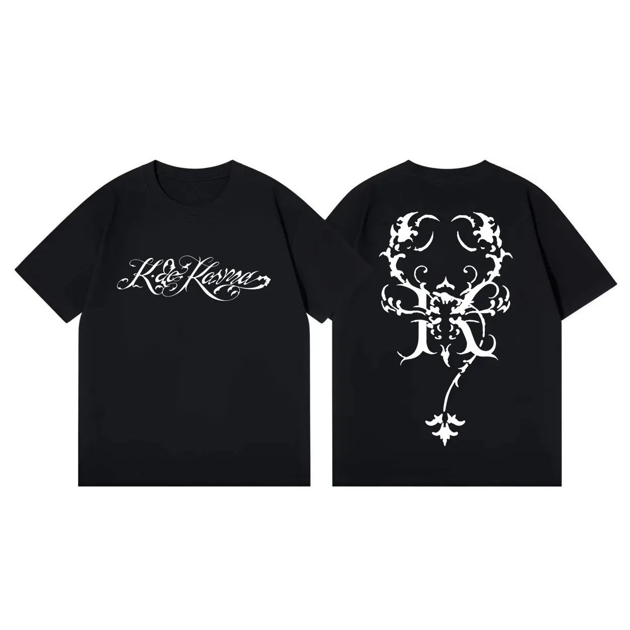 

Singer Kenia Os Double Sided Print T Shirt High Quality Fashion Oversized T-shirts Men Women Casual Cotton Short Sleeve T-shirt