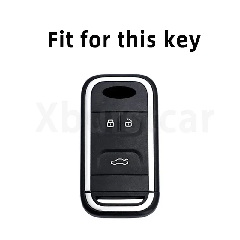 Auto Accessories for Chery Tiggo 3 5X 4 8 Glx 7 2019 2020 TPU Leather Car Remote Key Case Cover Holder Keyless Protector Shell