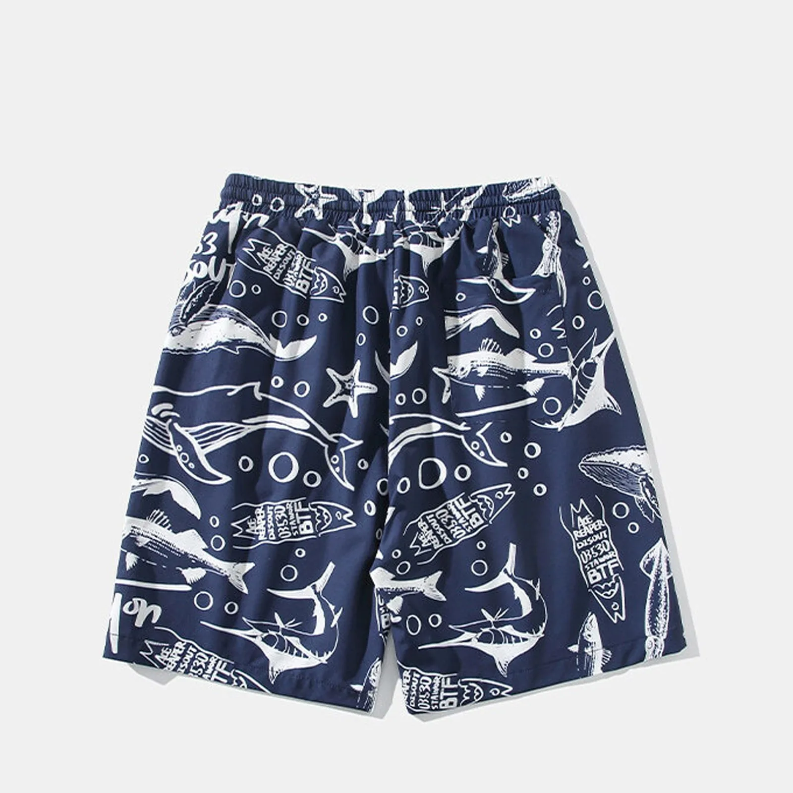 Disout ملابس رجالية شورت Y2k رياضة رياضة الجري التدريب ركوب الدراجات سراويل قصيرة كرة السلة فضفاضة برمودا وزرة للياقة البدنية