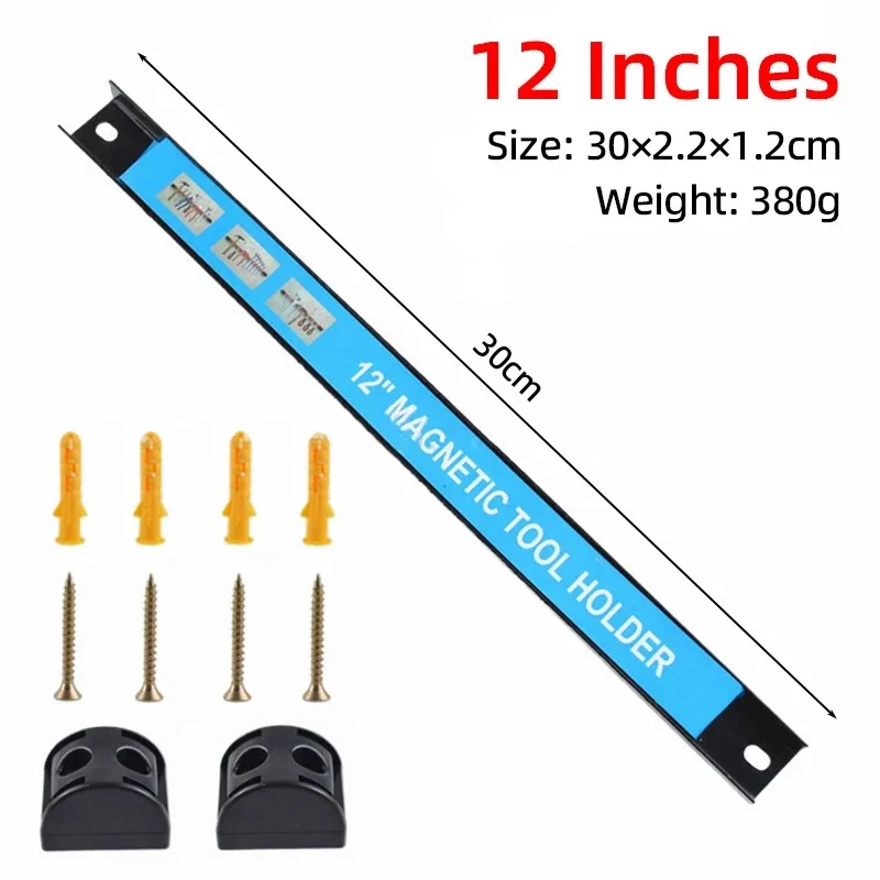 barra-magnetica-de-ferramentas-de-12-polegadas-suporte-metalico-para-ferramentas-para-garagem-parede-organizador-reforcado-para-armazenamento-em-oficina-e-bancada-de-trabalho
