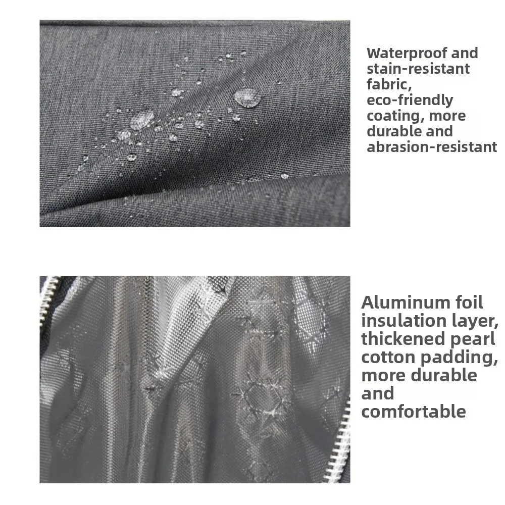 

Waterproof Milk Bottle Insulation Bag Anti-Shock Aluminum Foil Milk Bottle Thermal Bag Large Capacity Durable Baby Bottle Warmer