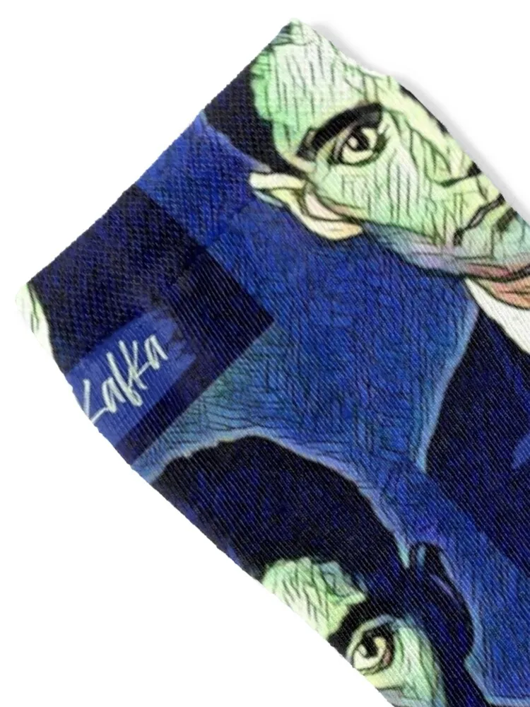 Franz Kafka Artwork Socks