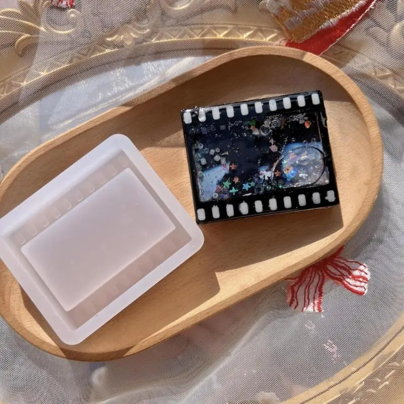 Khung ảnh 77JB Trang trí Silicone Silicone Thích hợp cho Epoxy Resin DIY Craft Home Decor