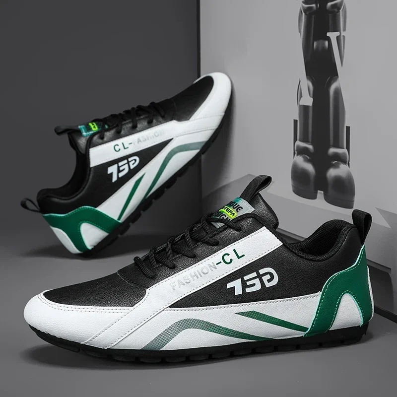 

Outdoor Running Men Shoes Casual Male Sneakers Platform Tennis Sports Fashion Flat Luxury Loafers Leather Trainers Student
