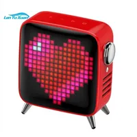 Divom Tivoo Max Pixel Wireless Bluetooth Speaker Weather Clock Alarm Clock Mobile APP Control Audio