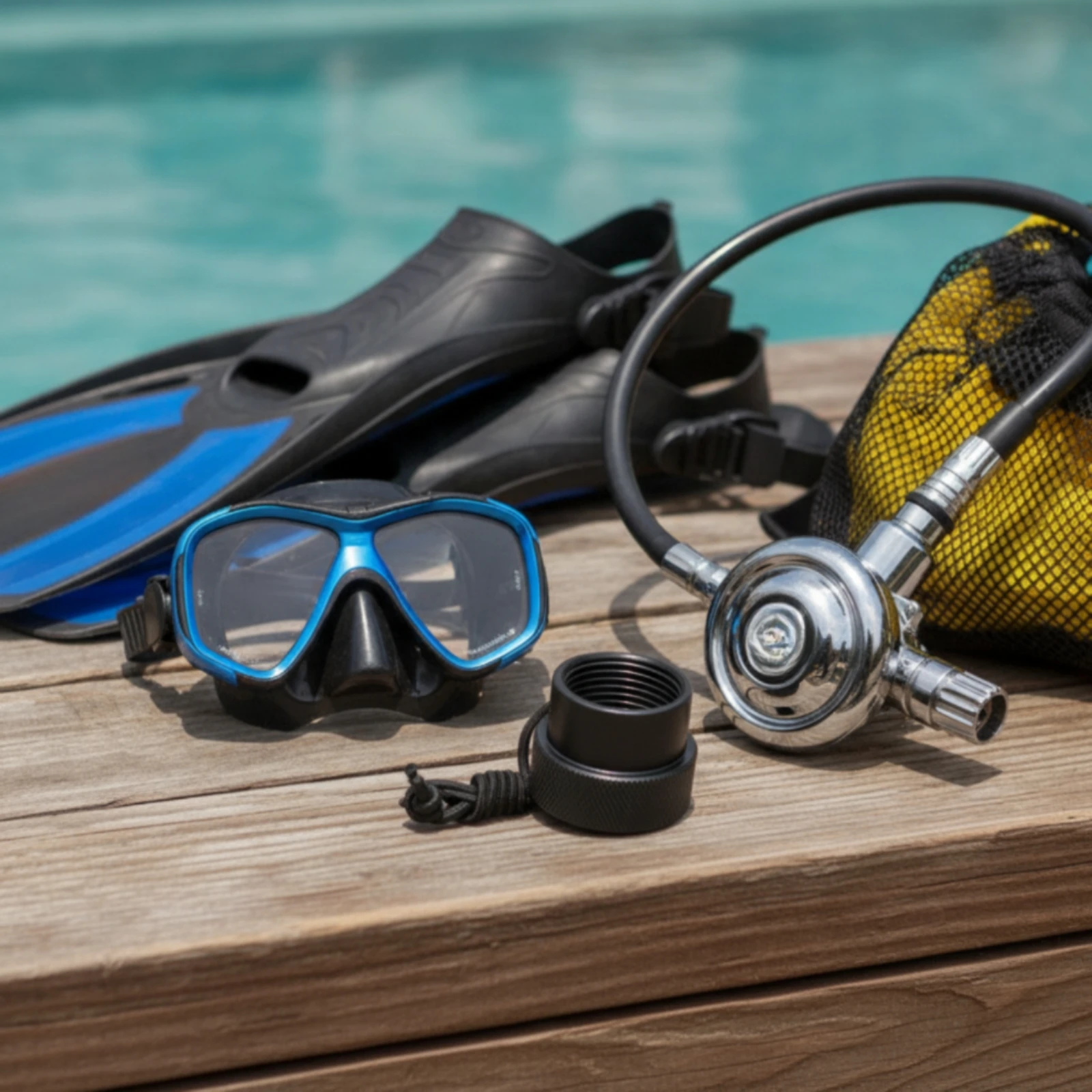 DIN Dust Cap Lightweight Regulator Dust Cap with Cord Compact Long-Lasting for Divers, Diving Gear Storage