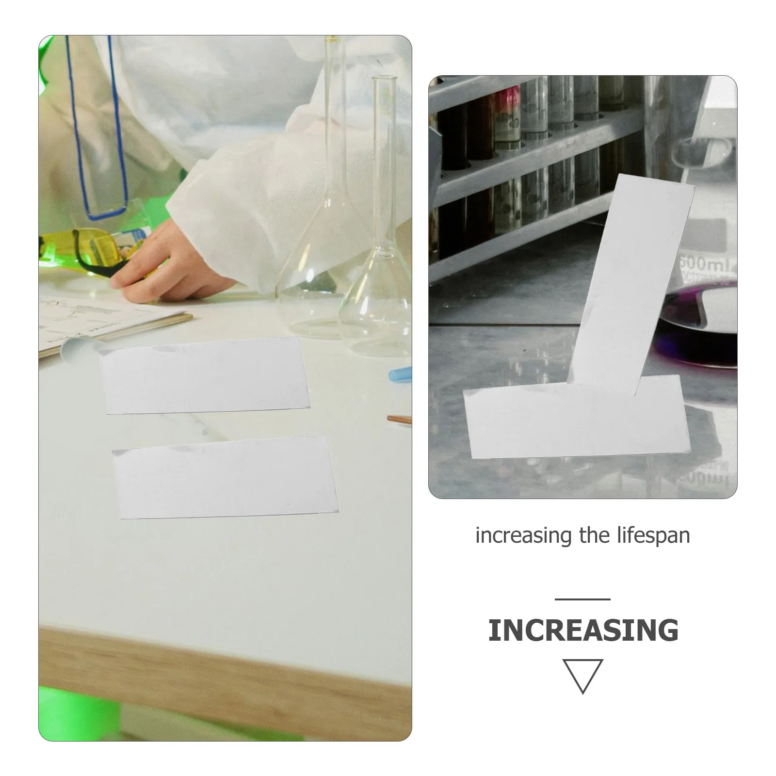 

10pcs Experiment Materials Iron Sheets For Fruit Science Project Reusable Diy Physics Teaching Tools Kit