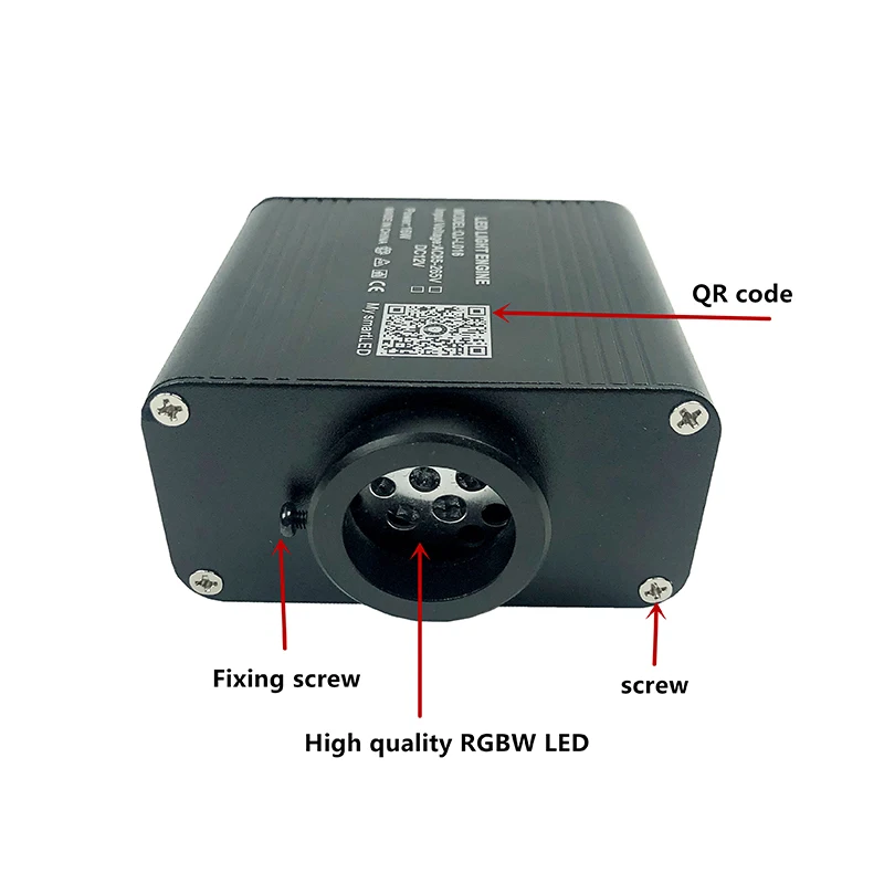 Imagem -04 - Twinkle Fibra Óptica Lâmpada para Crianças Star Teto Kit Bluetooth App Controle Inteligente Estrelado Carro Luz Led Sala Céu Novo