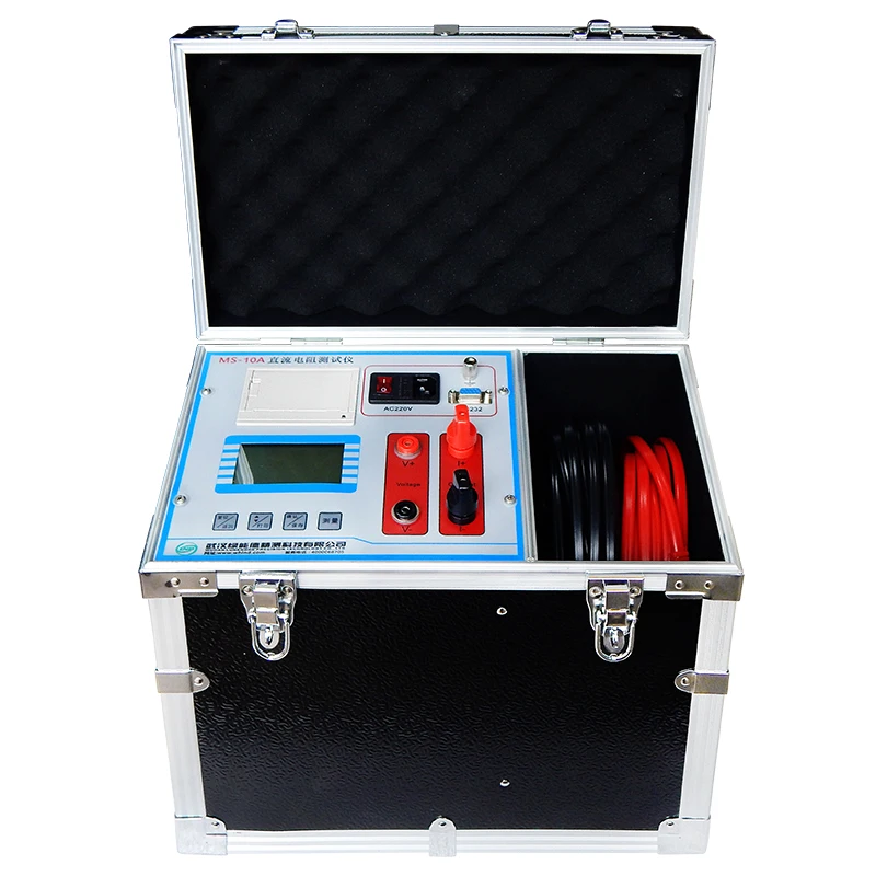 MS-10A20A Electronic Transformer DC Resistance Tester Testing Machine IP67 Prote
