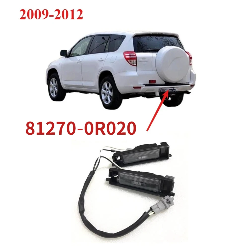Image of 81270‑0R020 1 Set Rückleuchte für Toyota RAV4 2008-2012 Rückleuchte mit Zubehör für Toyota RAV-4