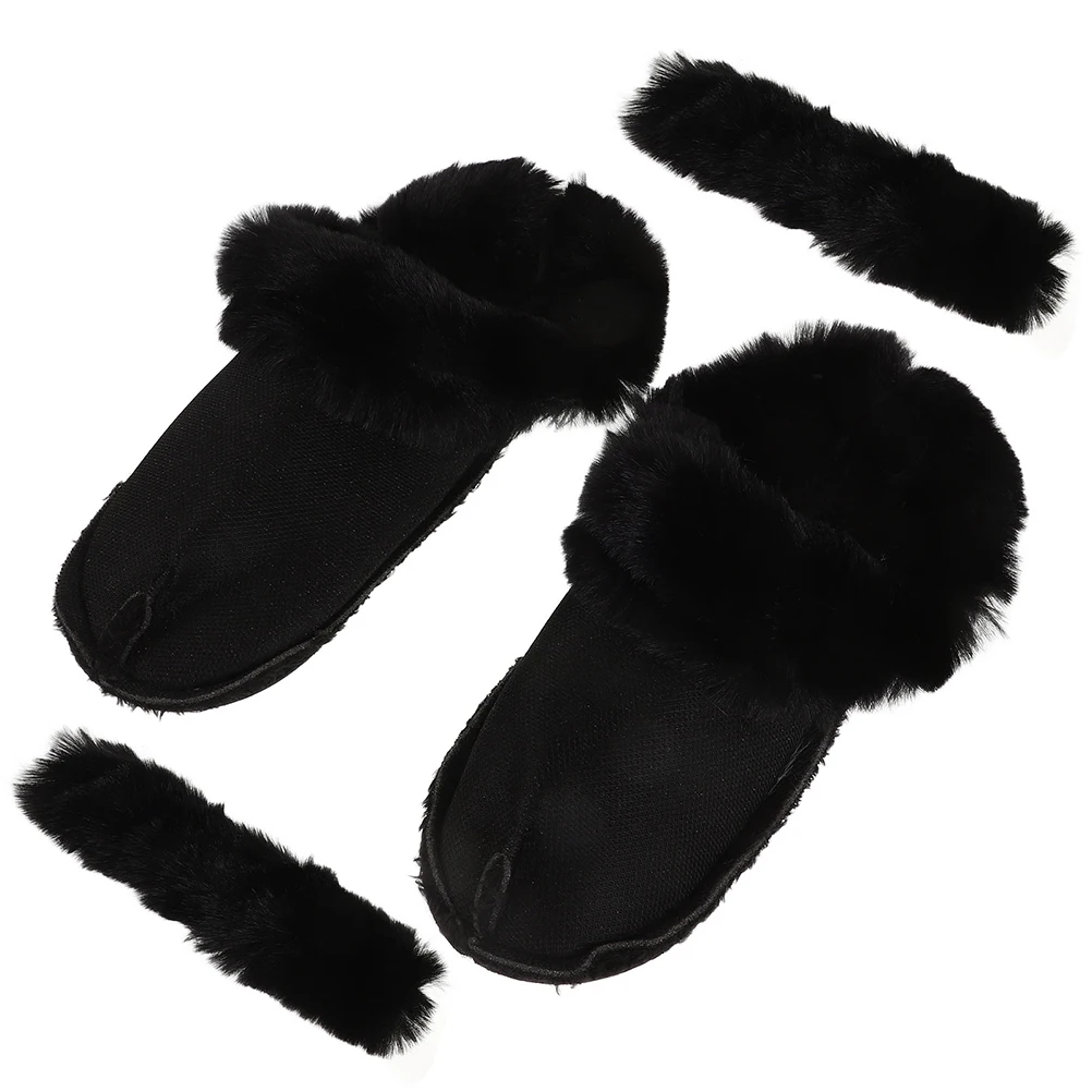

Warm Thick Furry Insoles For Clogs Detachable Winter Shoe Liners Removable Inserts Breathable Durable Replacement Liners Slipper