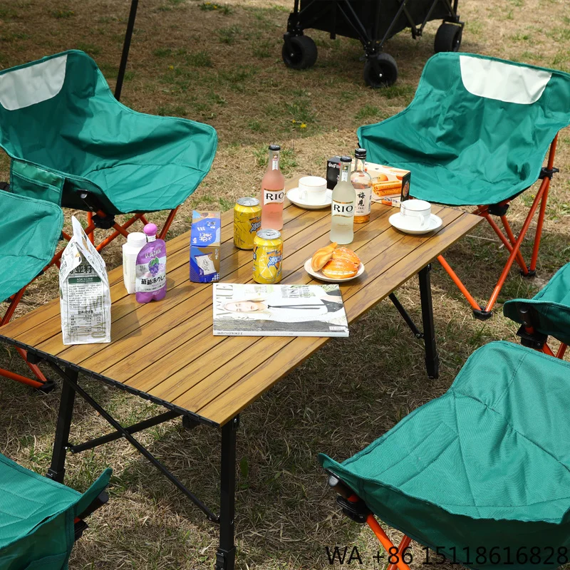 Custom Wholesale Portable Folding Chairs Fishing Camping Outdoor Lawn Travel Picnic Beach Foldable Moon Chair