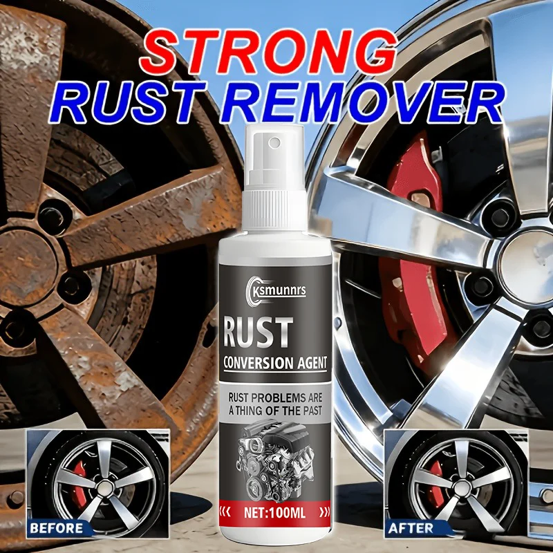 Powerful And Fast Metal Rust Removal And Protection Spray - Powerfully Penetrates And Dissolves Rust, Polishes to a New Look, Su