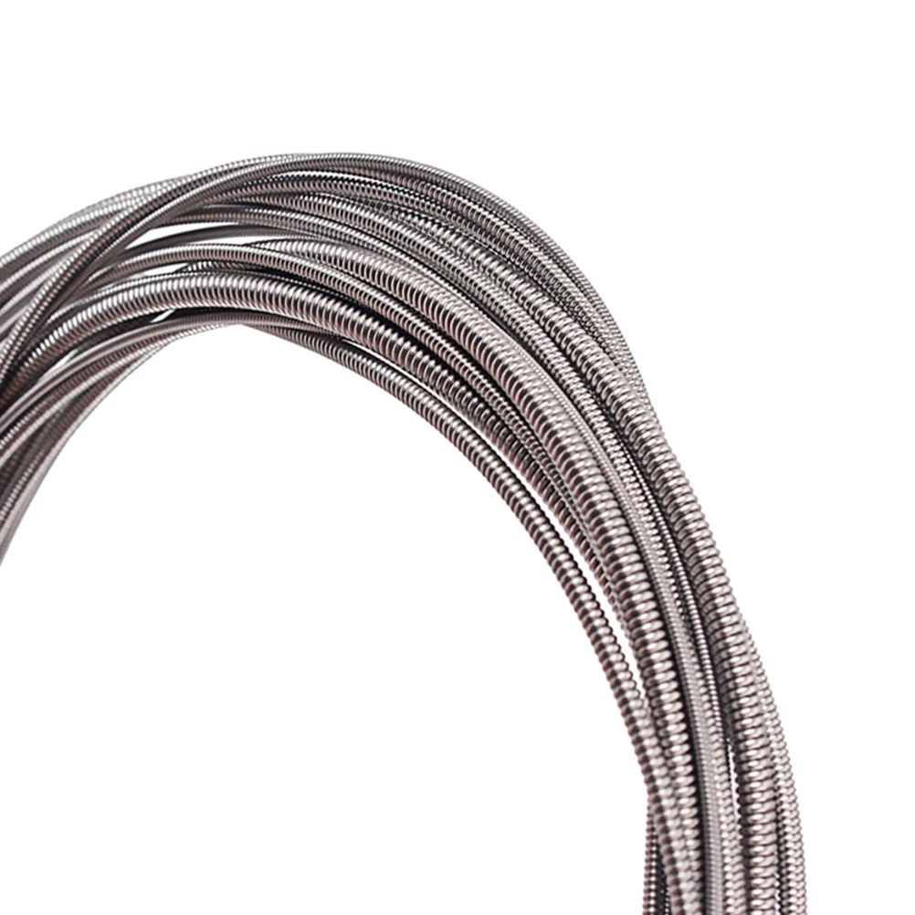 

5 pcs Stainless Steel Bass Strings Durable Replacement Set Guitar Bass Accessories Anti-Oxidation Long Lifespan Vibration Stable