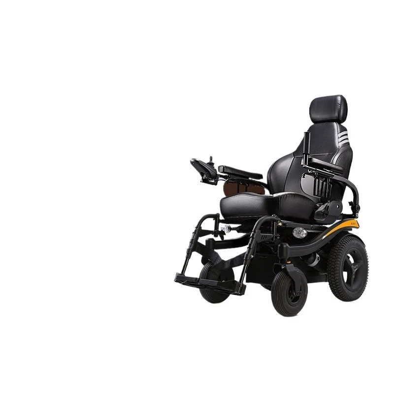 Intelligent electric wheelchair sofa seat high endurance cushioning travel the elderly scooter can lie back