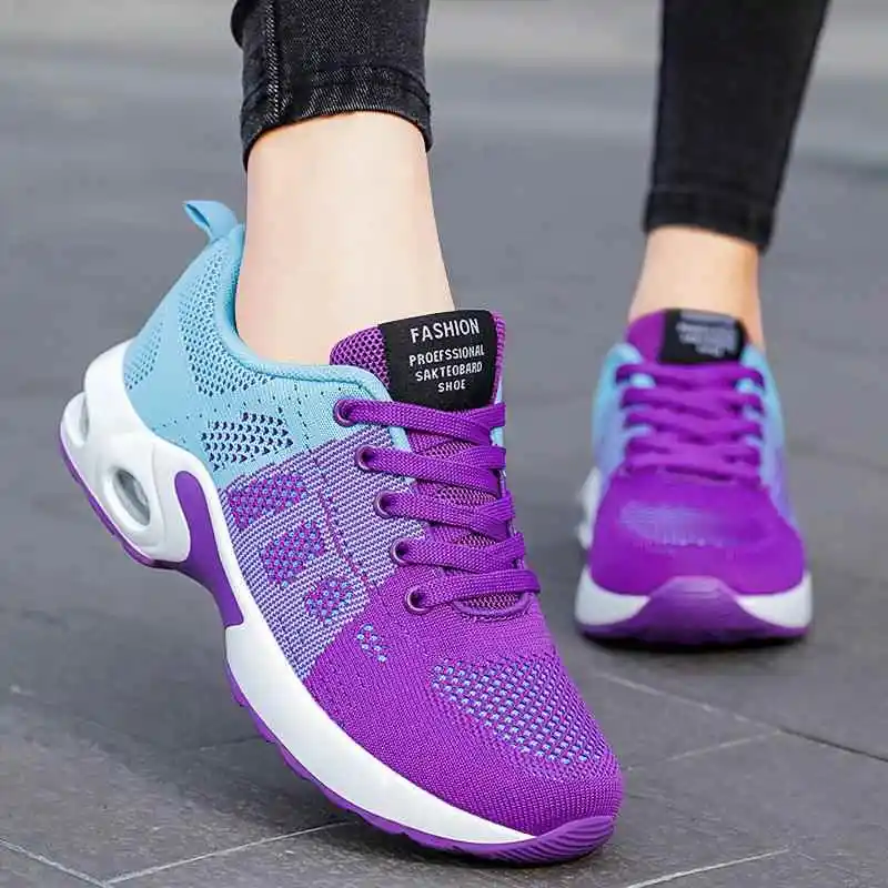 

Lightweight Anti-slip Soft Bottom Beijing Cloth Shoes Women's Casual Travel Sports Shoes Black Flat Bottom Running Work Shoes