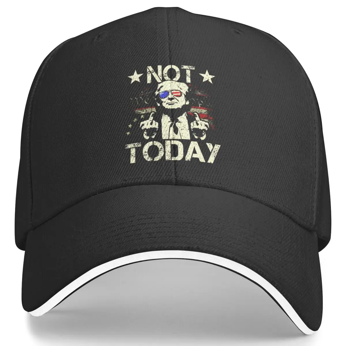 

2024 New Arrival Baseball Caps Failed Shot Trump Not Today Outfits Golf Cap 2024 Trump for President Sun Cap Adjustable Fit