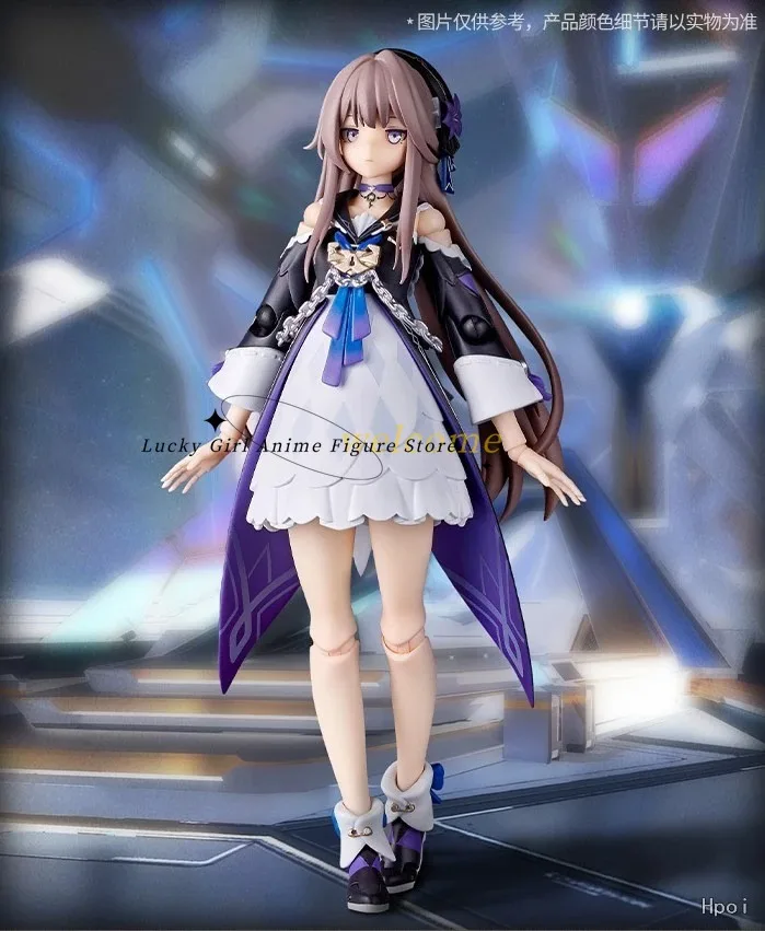 In Stock Original KAIYODO Revoltech Honkai: Star Rail Herta Ver. 20cm Anime Movable 1/8 Figure Cartoon Desktop Display