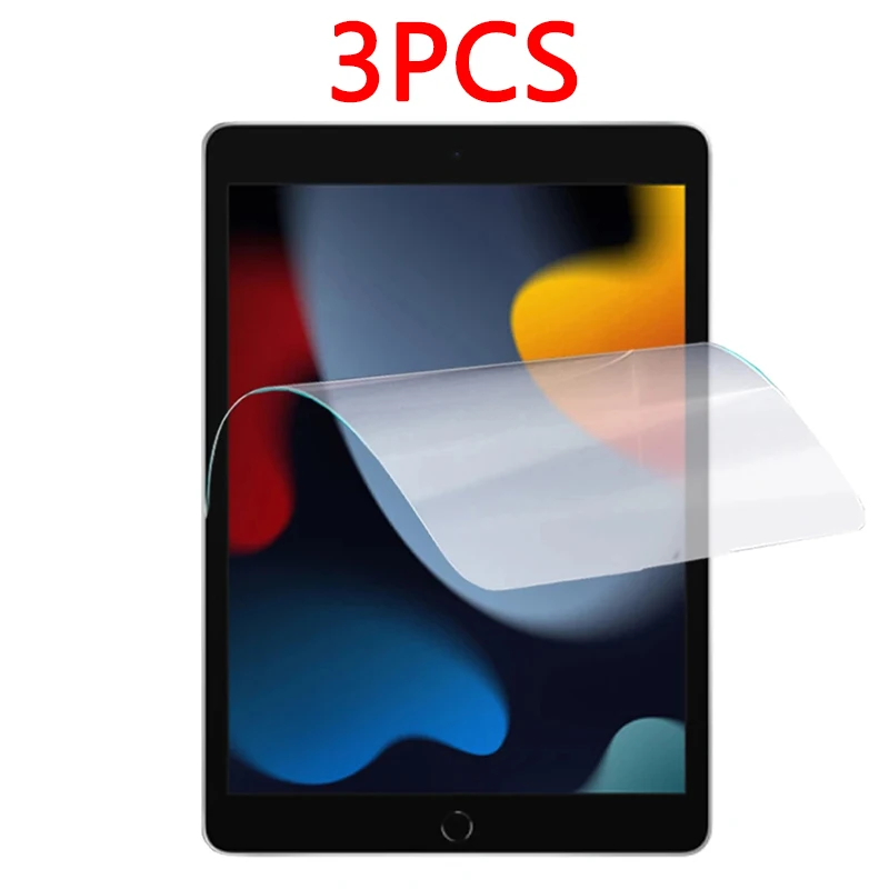 

3 шт. мягкая ПЭТ-пленка для iPad Air 5 10,9 10-го поколения Mini 6 Защитная пленка для экрана iPad 10,2 9th 8th 7th Pro 12.9 11 2022 2021 Пленка