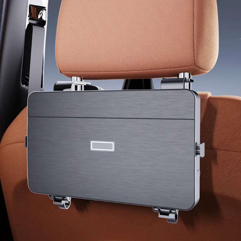 Car seat rear headrest storage box, car multi-functional tissue hook storage box