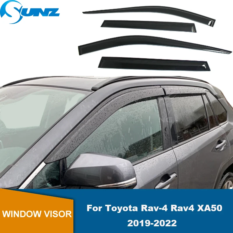 Side Window Deflector For Toyota Rav-4 Rav4 XA50 2019 2020 2021 2022 2023 Weather Shield Window Door Visor Car Sun Rain Guard