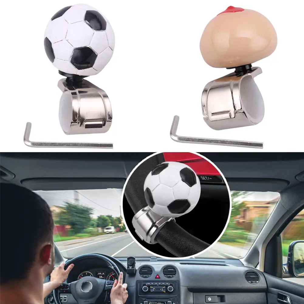 

Universal Automobile Steering Wheel Personalized Assistance Wheel Steering Ball Booster Spinner Ball Effortless Car L4C1