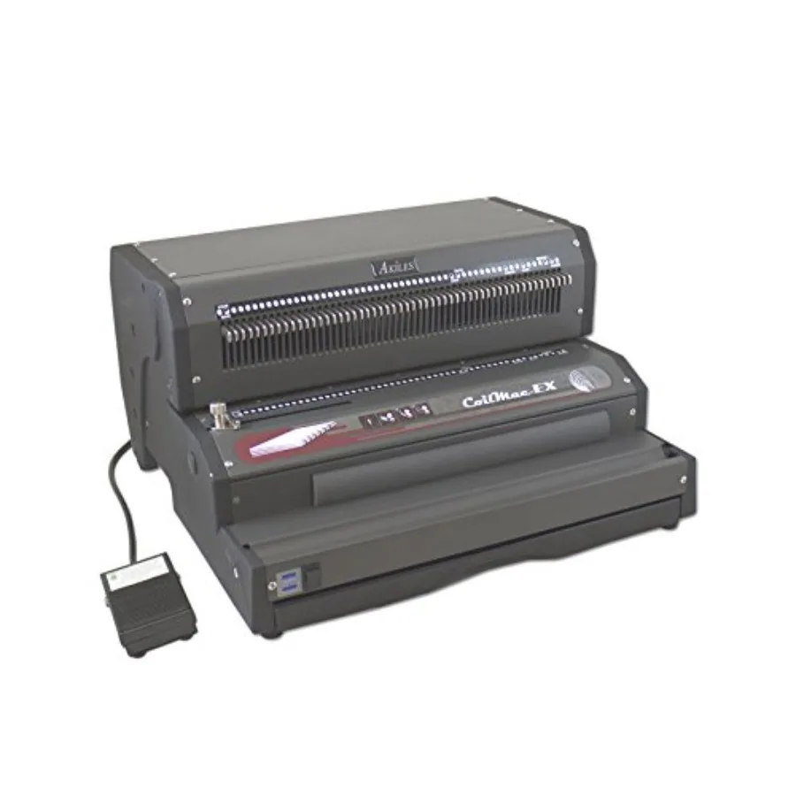 

ACM-EX41+ Model CoilMac-EX41+ All-in-One Electric Coil Punch Electric Inserter and Manual Crimper with Special 4 x 5mm Oval Hol
