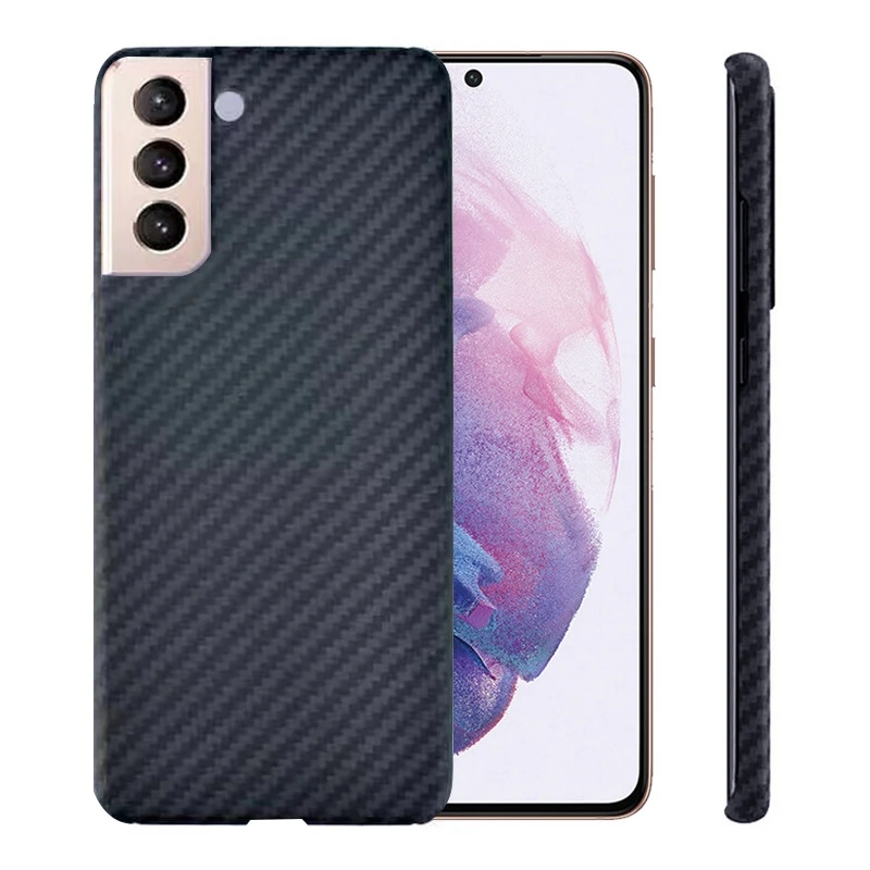 10pcs DHL Real Carbon Fiber Phone Cover for Samsung S21 S20 Plus Ultra S10 Note 20 Ultra Z Fold 2 F7000 Carbon Fiber Hard Case