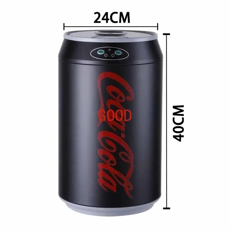 

Creative Kitchen Smart Waste Bins Automatic Induction Opening Lid Trash Can Living Room Bedroom Household Cleaning Tools