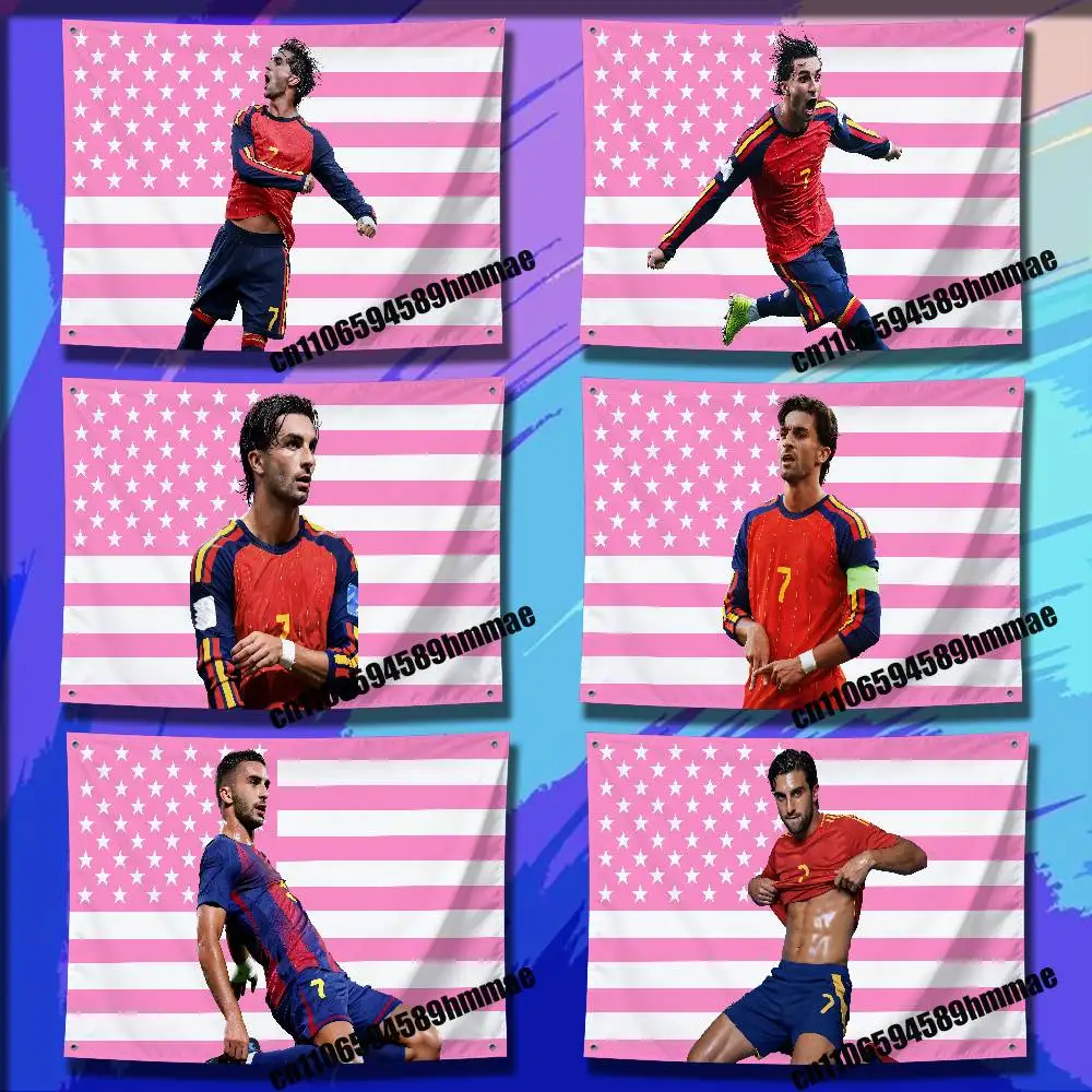 For F-Ferran T-Torres Spain Flag 50*70cm 60*90cm 80*120cm 100*150cm 150*200cm Camp Wall Banner Tapestry Cover
