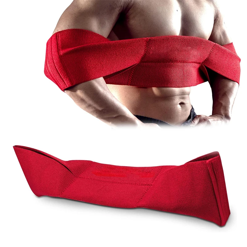 Bench Press Sling Protect Muscles Weightlifting Gym Band Fitness Workout Increase Strength Bench Press Elbow Sleeves Slingshot