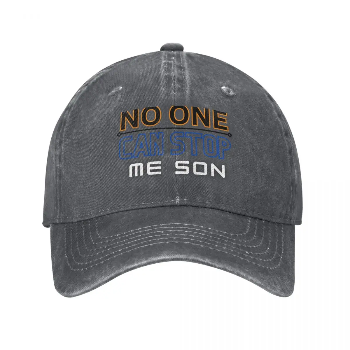 No one can stop me son Baseball Cap Hat Baseball Cap Military Tactical Cap party Hat fishing hat For Men Women's