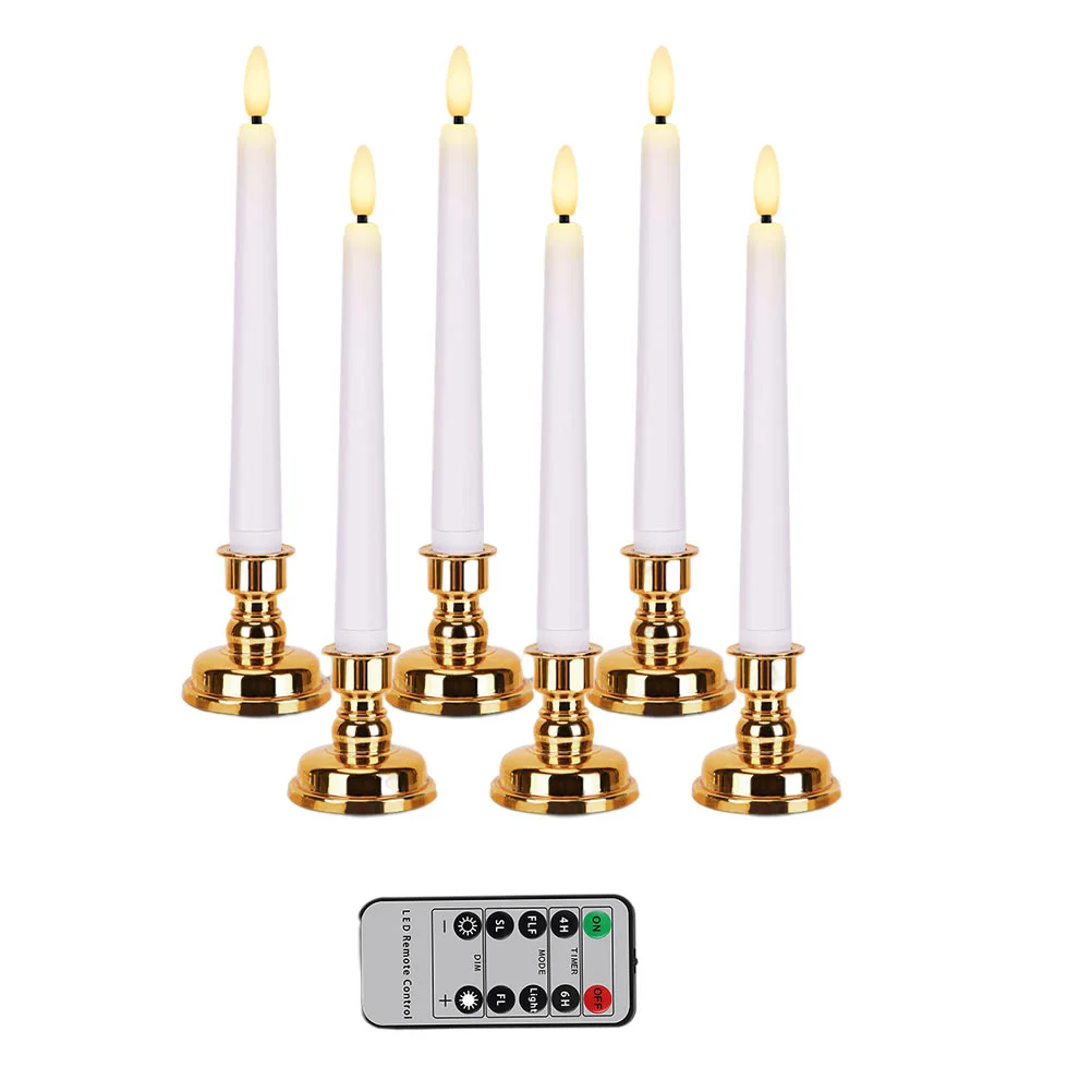 Control remoto electrónico luz de Navidad decoración lámpara de fiesta velas LED controladas parpadeantes