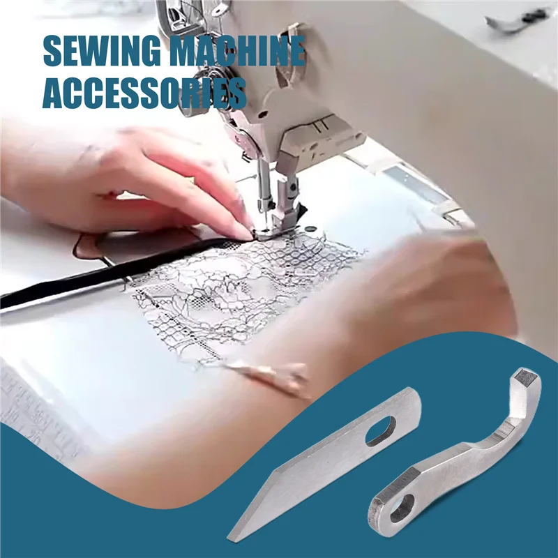 A59E-2PCS لشفرة Brother Serger لأخيه 1034D سكين علوي وسفلي X 77683001   اكس بي 0563001