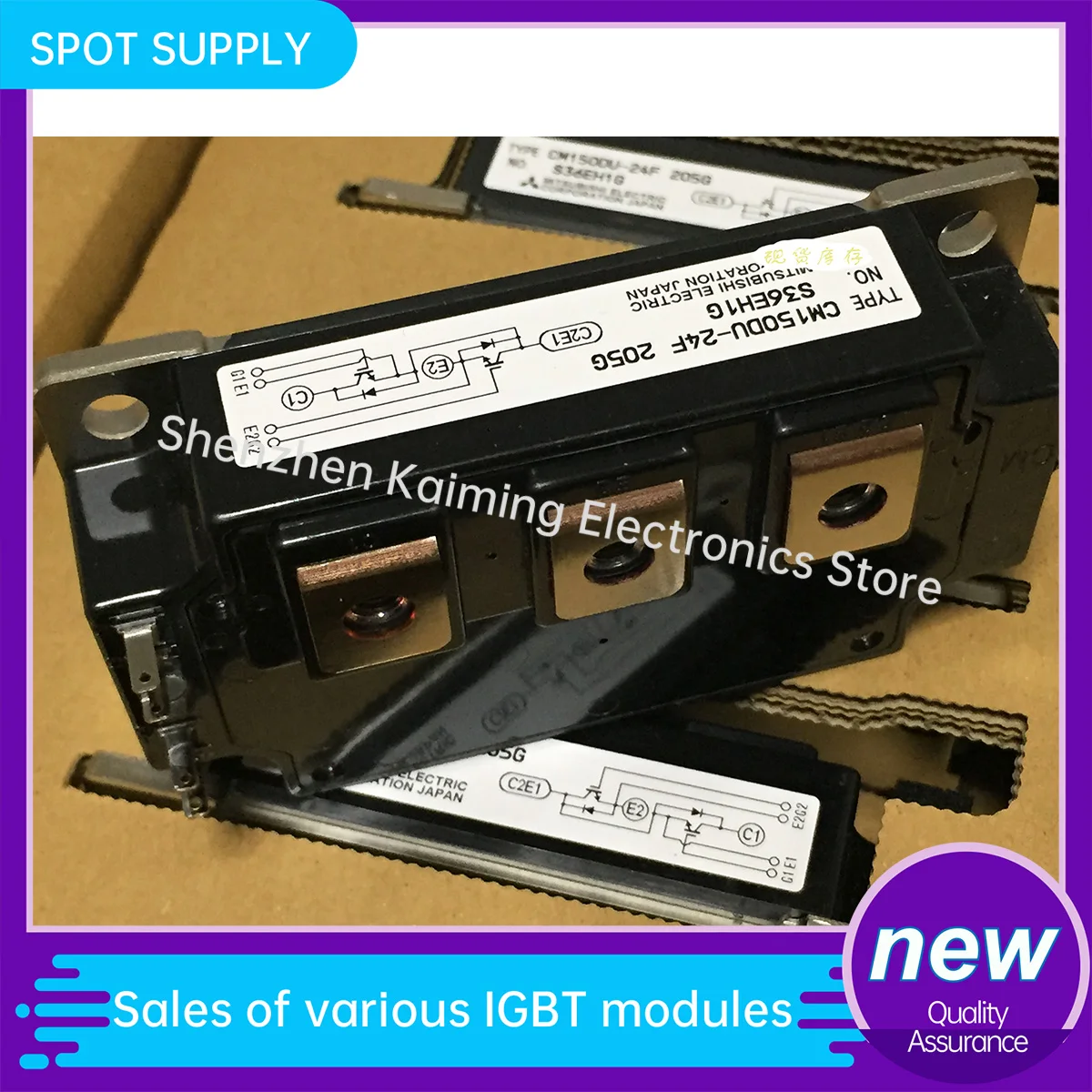 NEW Original IGBT MODULE CM200DU-24F CM150DU-24F CM200DU-24FA CM150DU-24FA CM200DU-24H CM150DU-24H CM400DU-12F CM400U-12NF